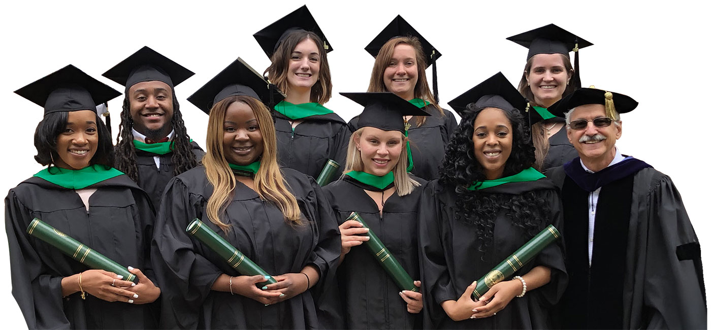 Graduate students in Human Services Management from McDaniel College at Target Community