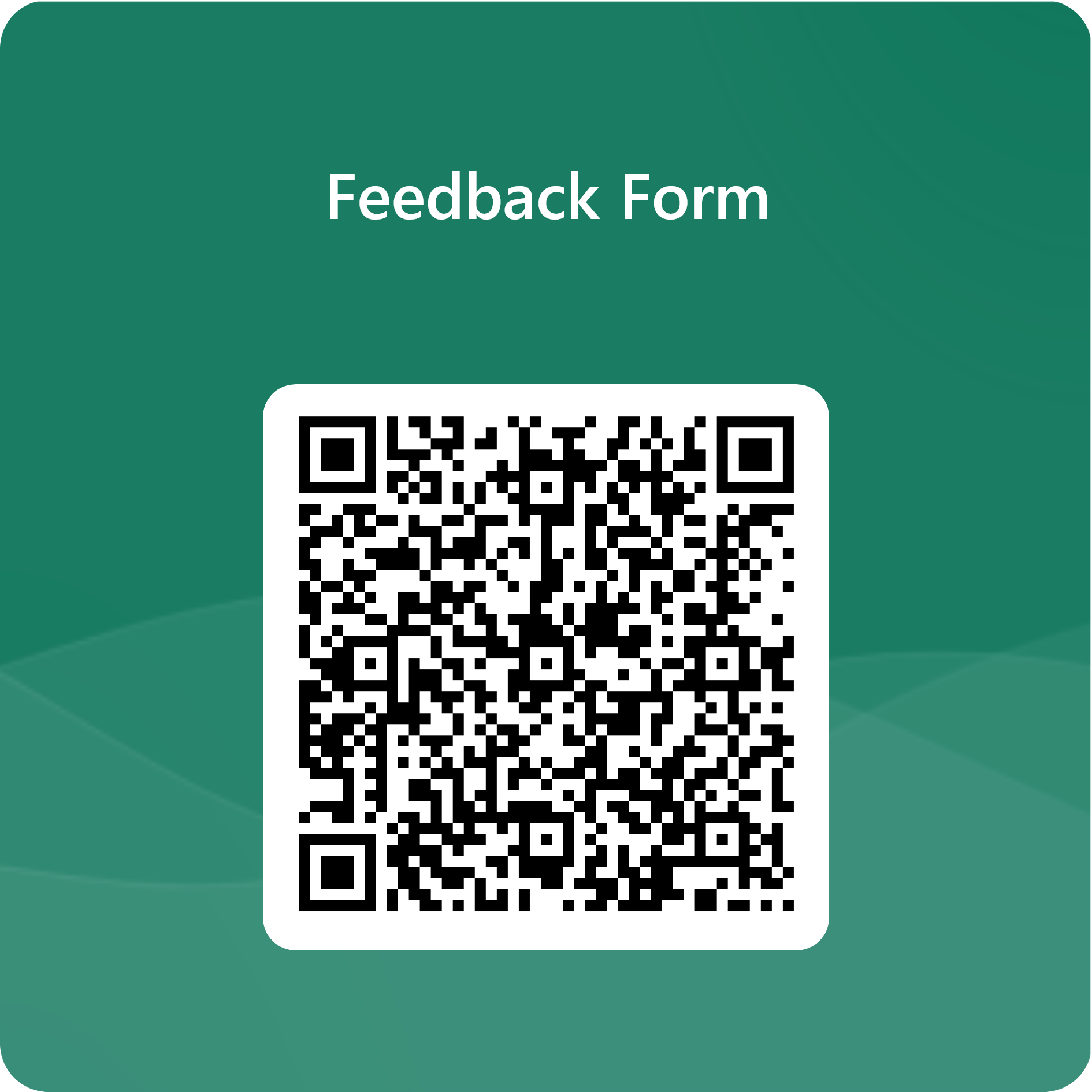 QRCode for Feedback Form